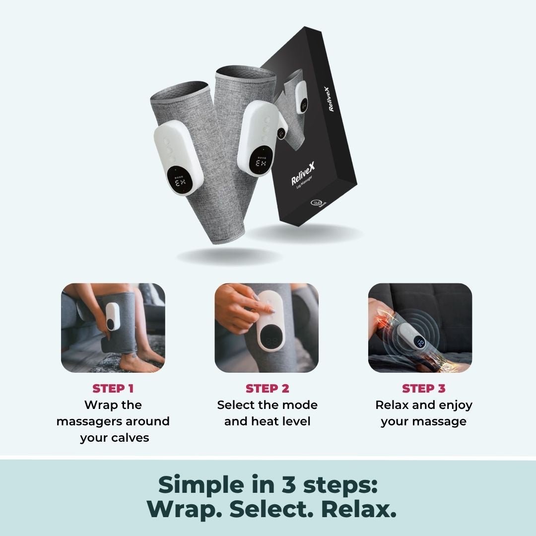 ReliveX™ Leg Massager